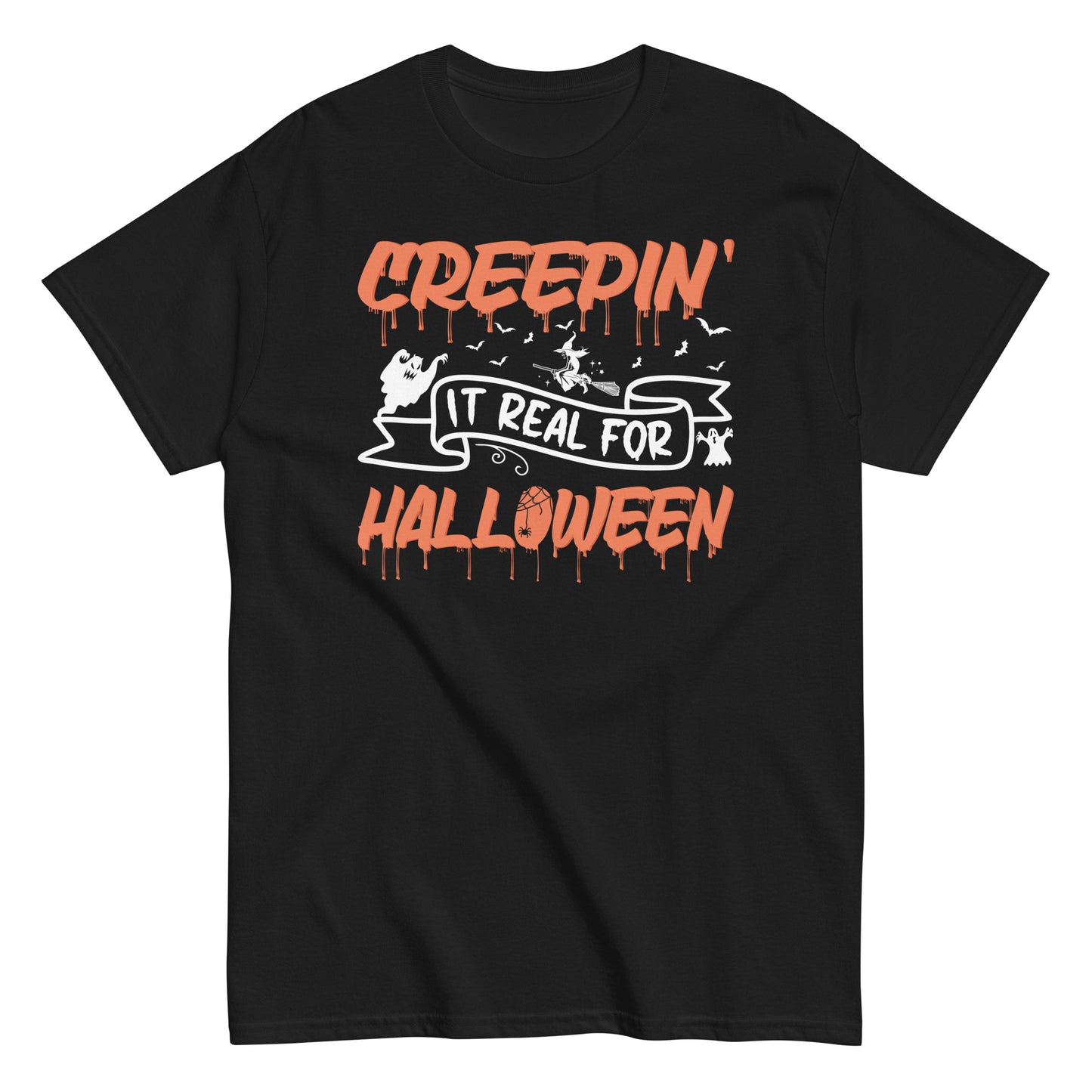 Embrace the Spooky Vibes: Creepin' It Real Tee