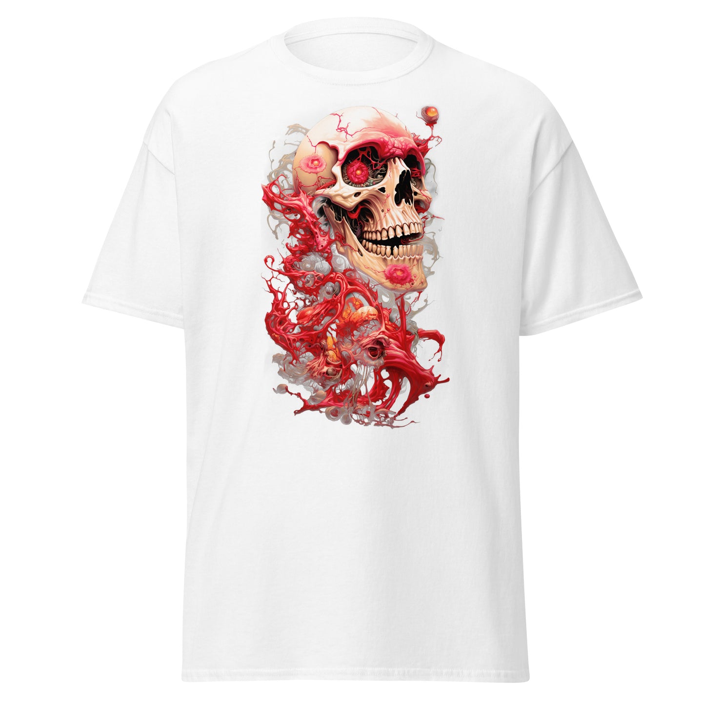 Exploded Skull Soft Style Shirt - Halloween Edition Skull Vibes