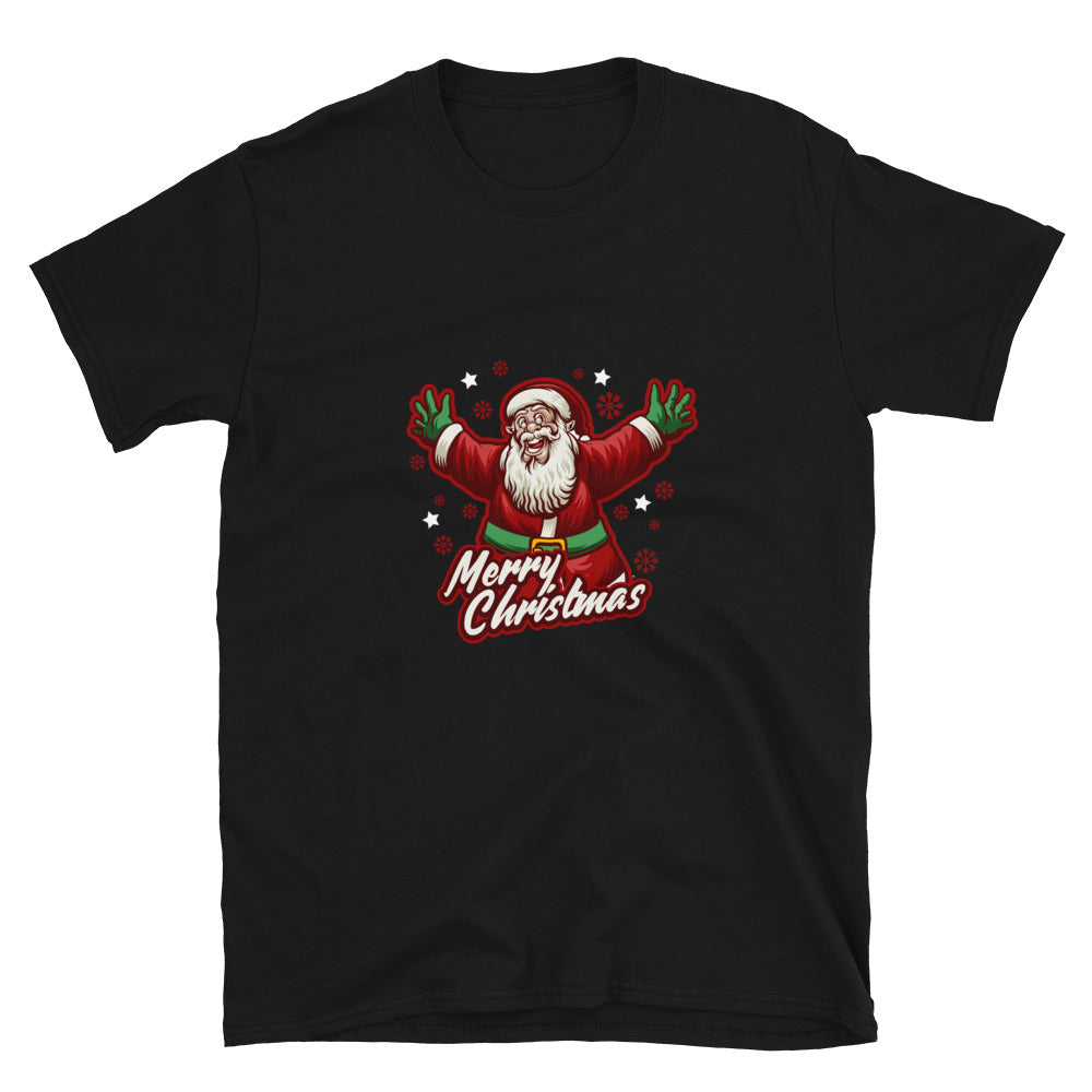 Vintage Classic Santa Claus Merry Christmas Fit Unisex Softstyle T-Shirt