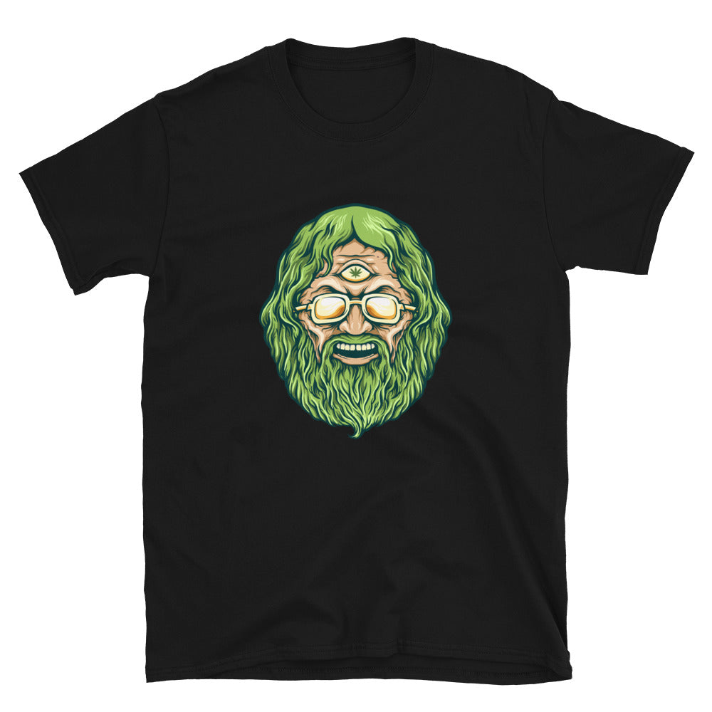 Vintage Head Cannabis Man Kush Fit - Camiseta unisex de estilo suave