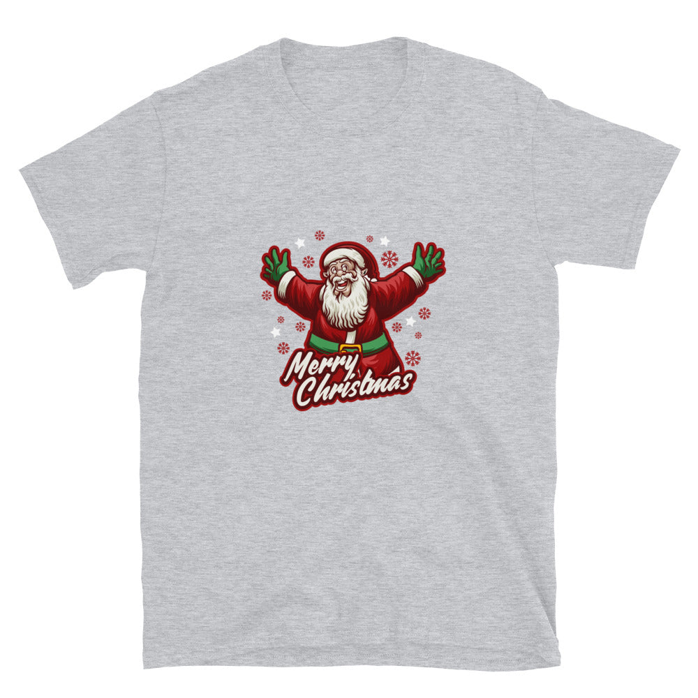 Vintage Classic Santa Claus Merry Christmas Fit Unisex Softstyle T-Shirt