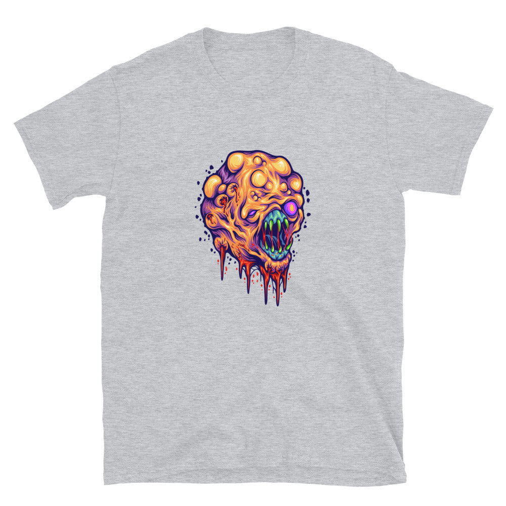 Espeluznante monstruo cerebral alienígena Fit Unisex Softstyle camiseta