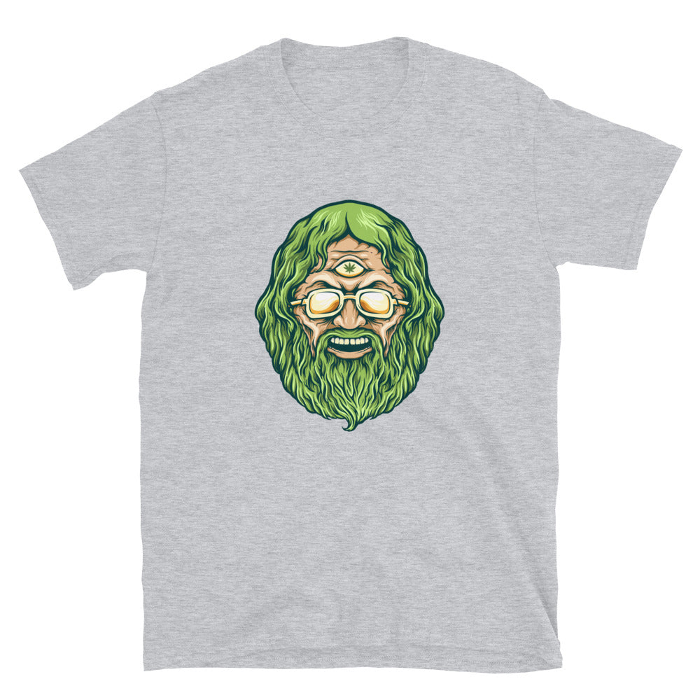 Vintage Head Cannabis Man Kush Fit - Camiseta unisex de estilo suave