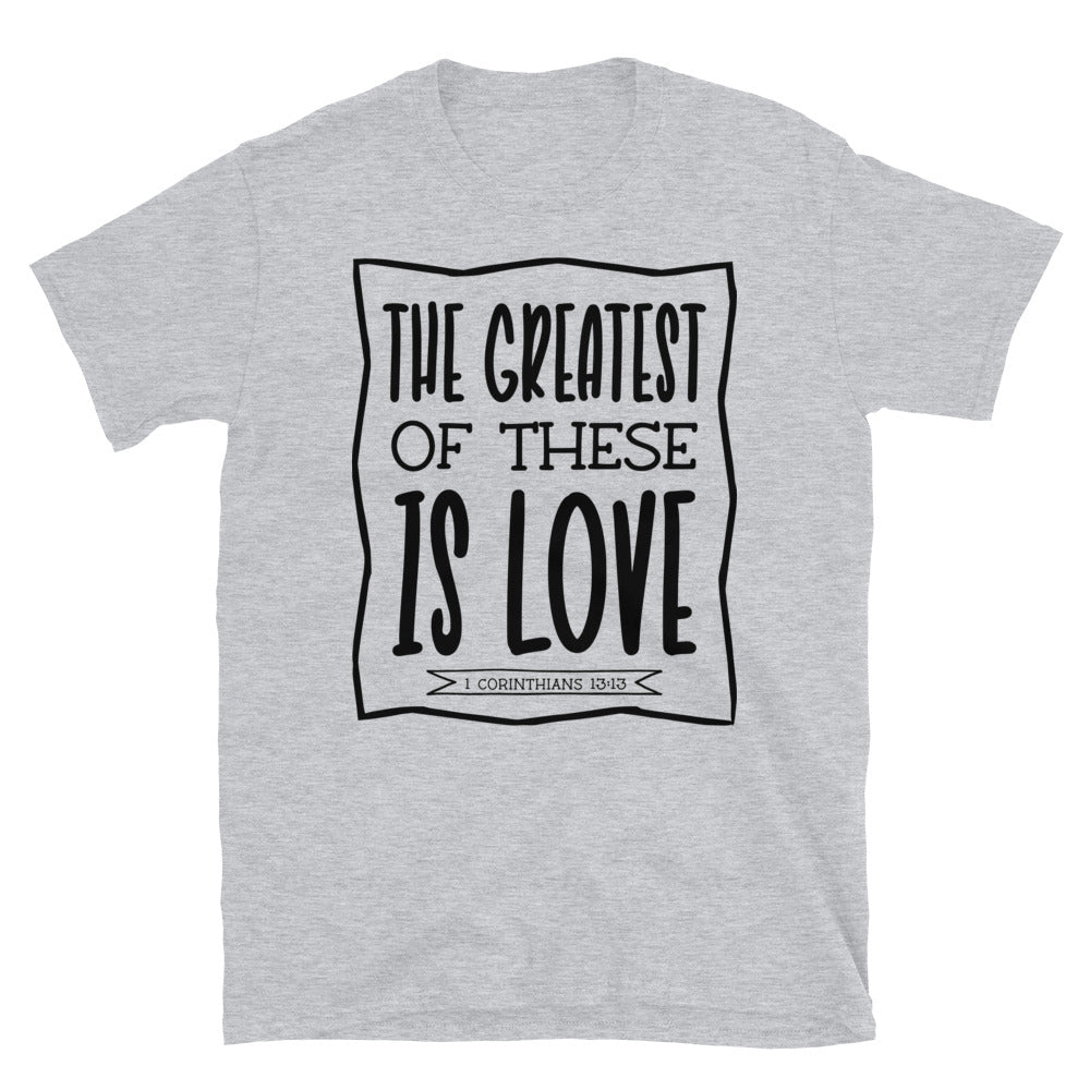 El más grande de estos es Love Fit Camiseta unisex Softstyle