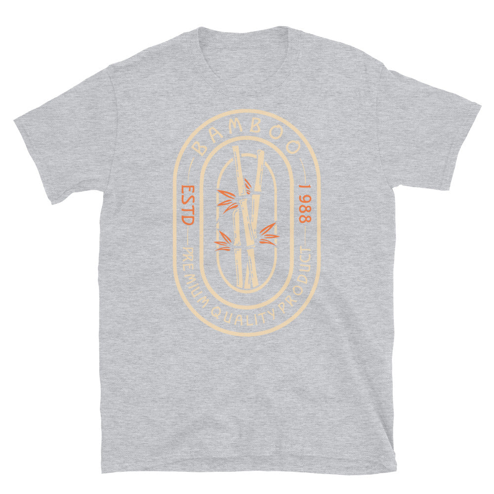 Camiseta estilo softstyle unisex con ajuste de bambú vintage