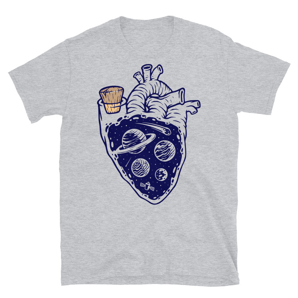 el universo en mi corazón Fit Unisex Softstyle Camiseta