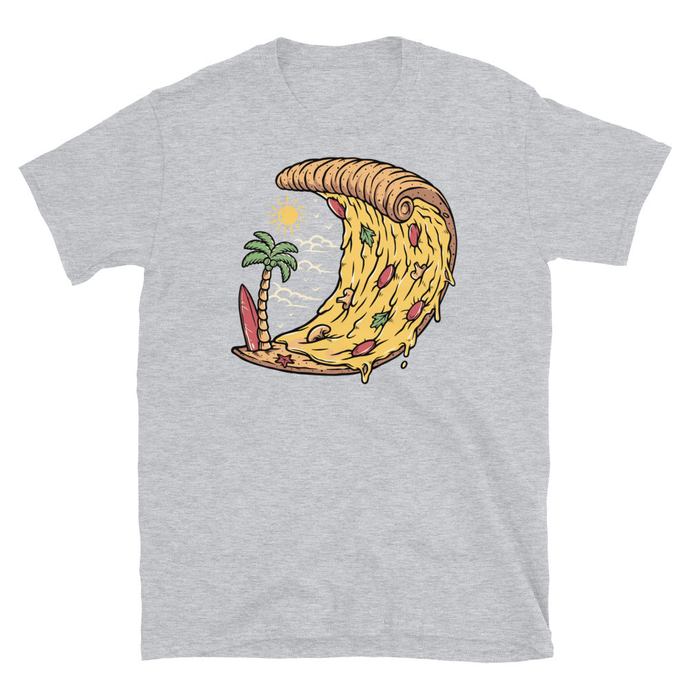 ondas de pizza Fit Camiseta unisex Softstyle