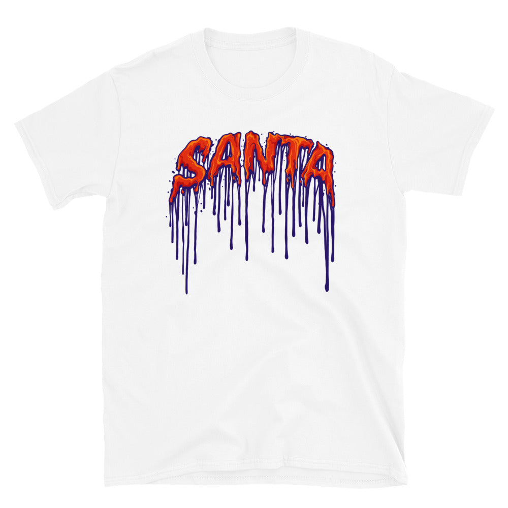 Santa Typefae Melting Fit Camiseta unisex de estilo suave