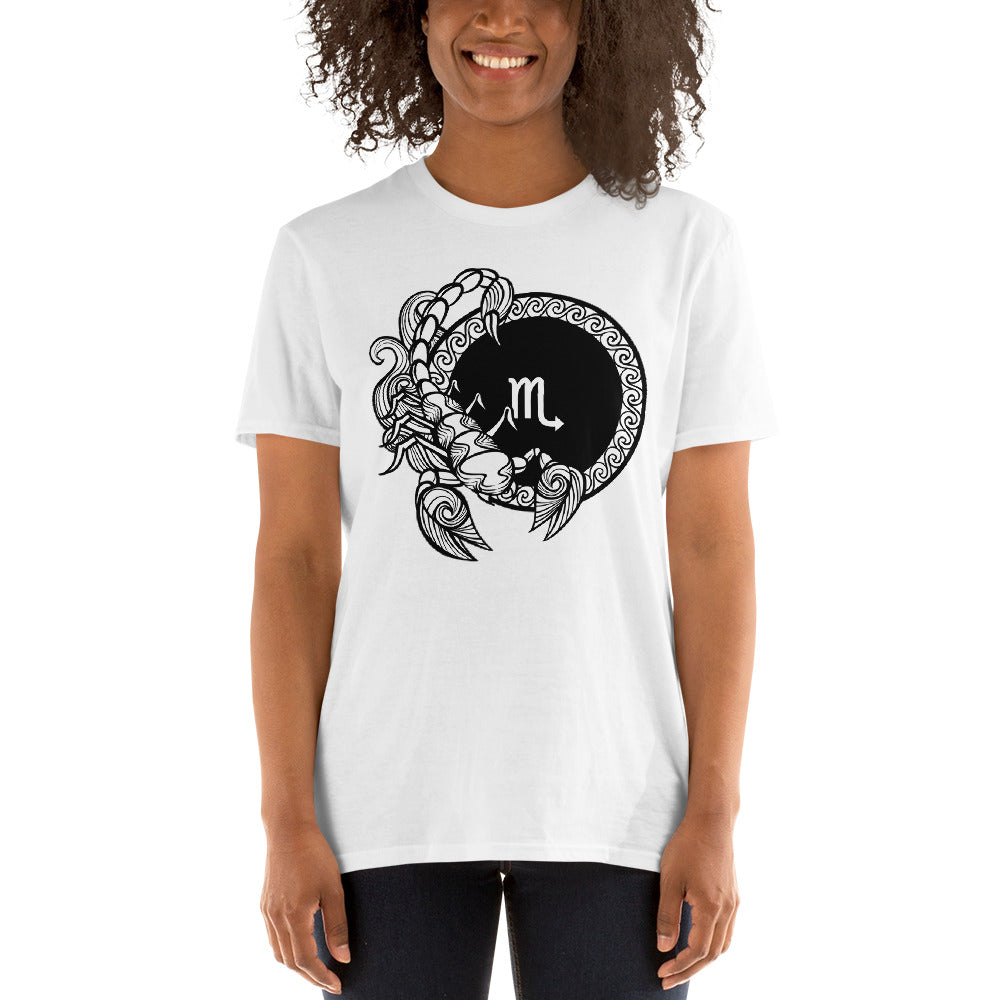 Camiseta unisex de manga corta Escorpio