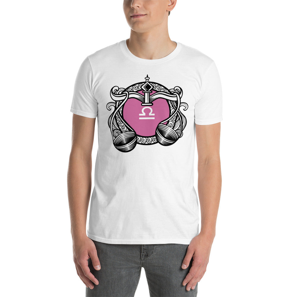 Camiseta unisex de manga corta Libra