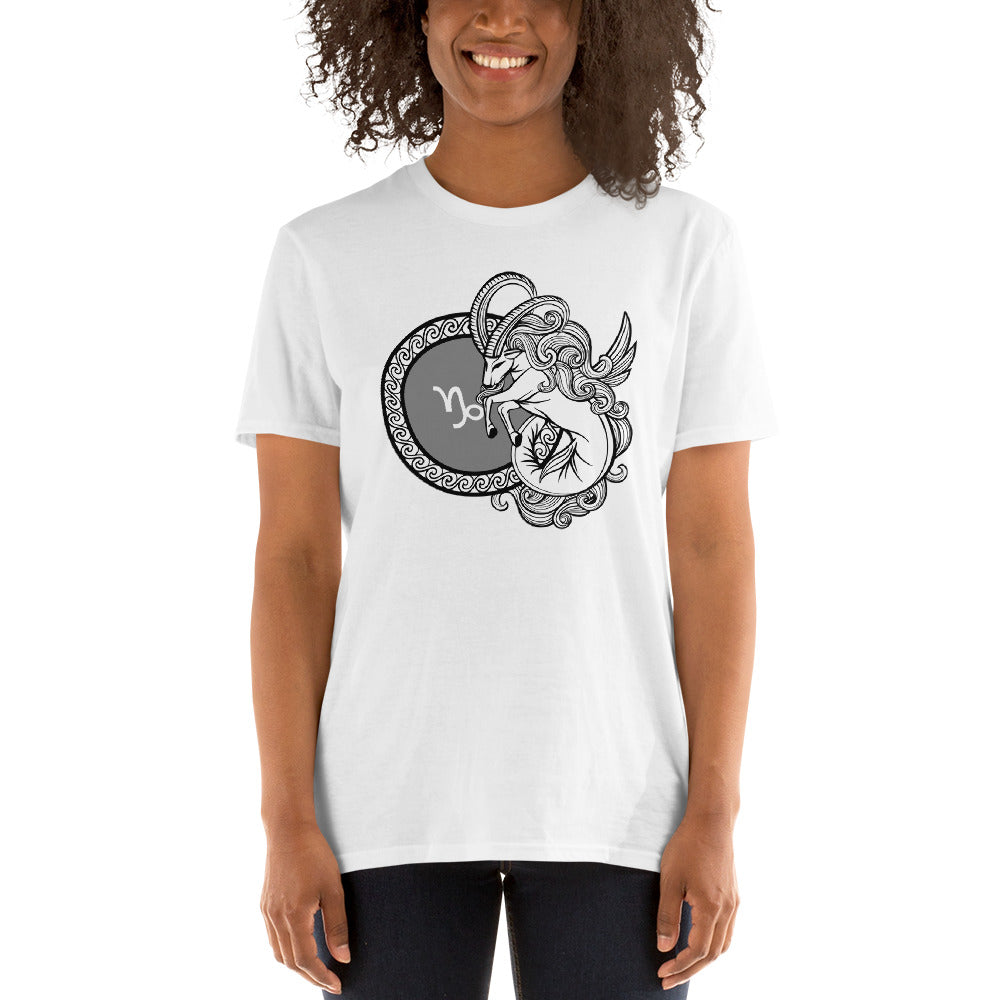 Camiseta unisex de manga corta Capricornio
