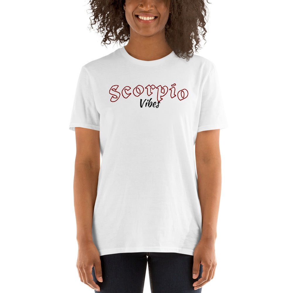 Camiseta unisex de manga corta Escorpio
