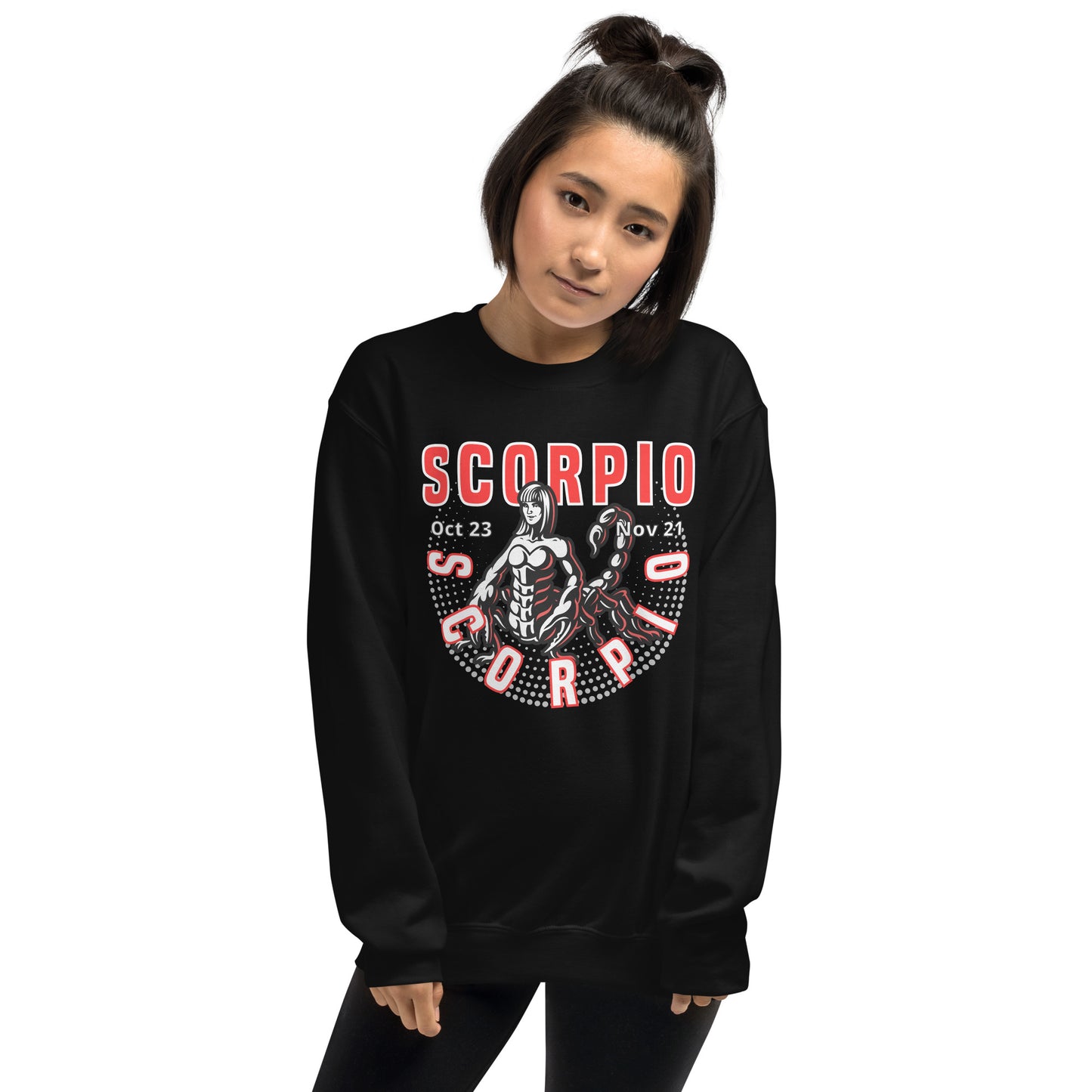 Sudadera unisex con signo del zodiaco Escorpio