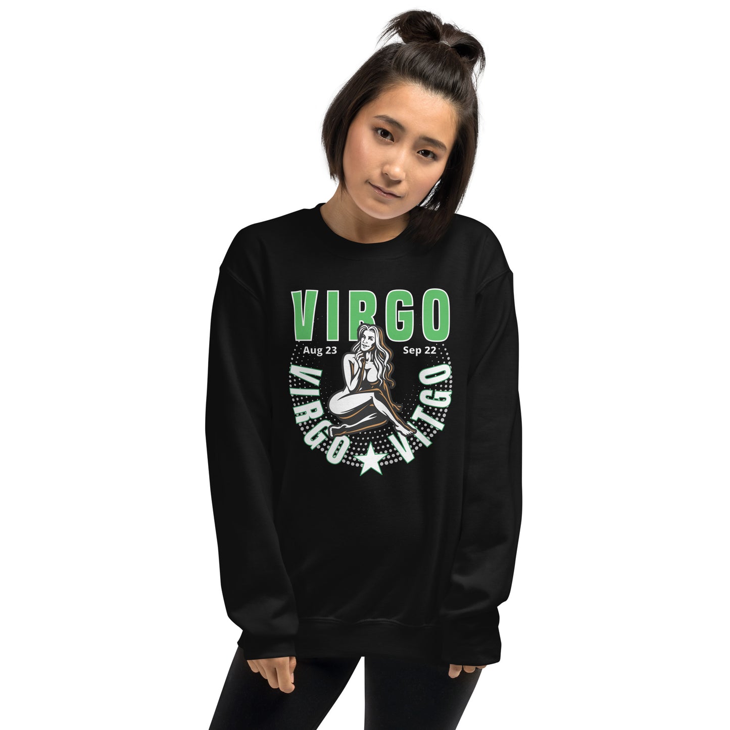 Sudadera unisex con signo del zodiaco Virgo