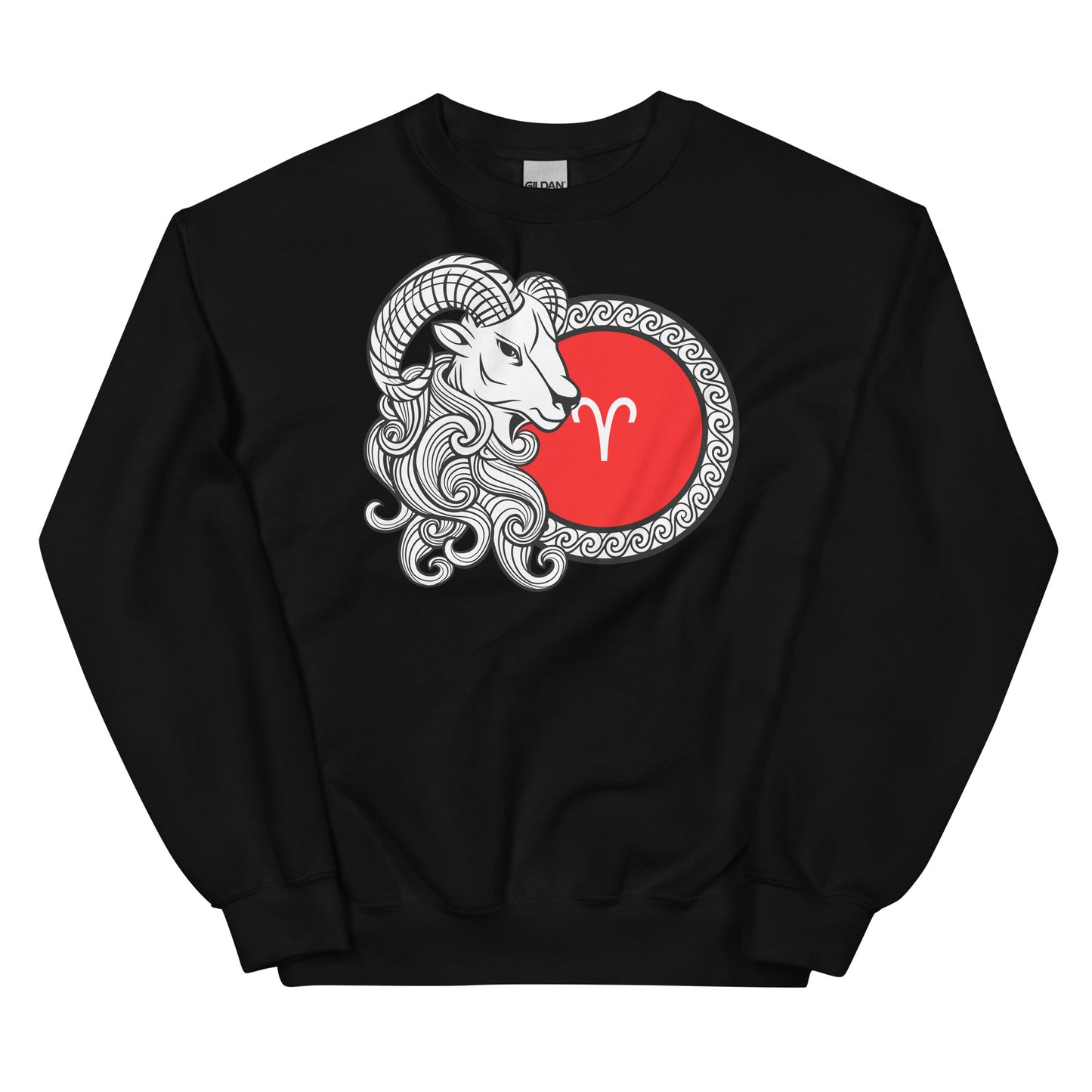 Sudadera unisex con signo del zodiaco Aries
