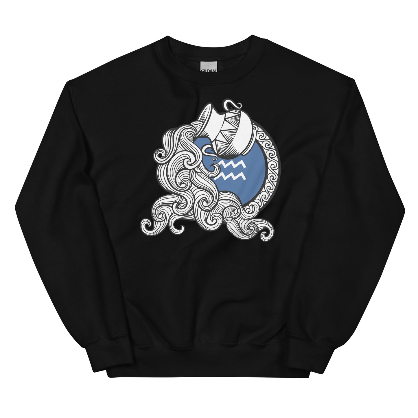 Wassermann Sternzeichen Unisex Sweatshirt