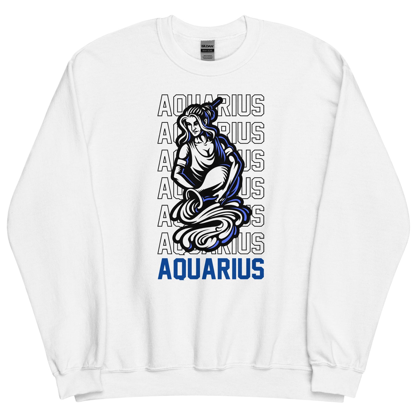 Sudadera unisex Acuario Zodiaco