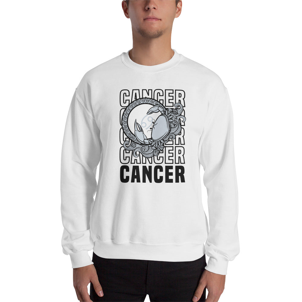 Sudadera unisex con signo del zodíaco del cáncer