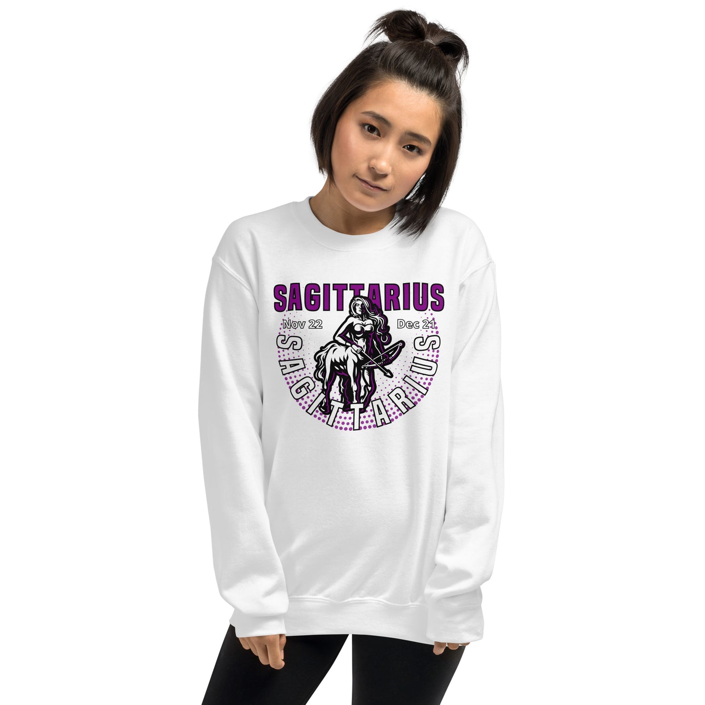 Sudadera unisex con signo del zodiaco Sagitario