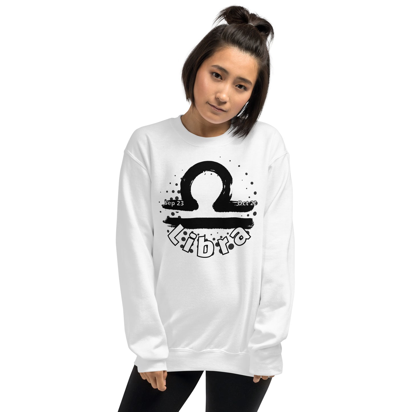 Sudadera unisex con signo del zodiaco Libra