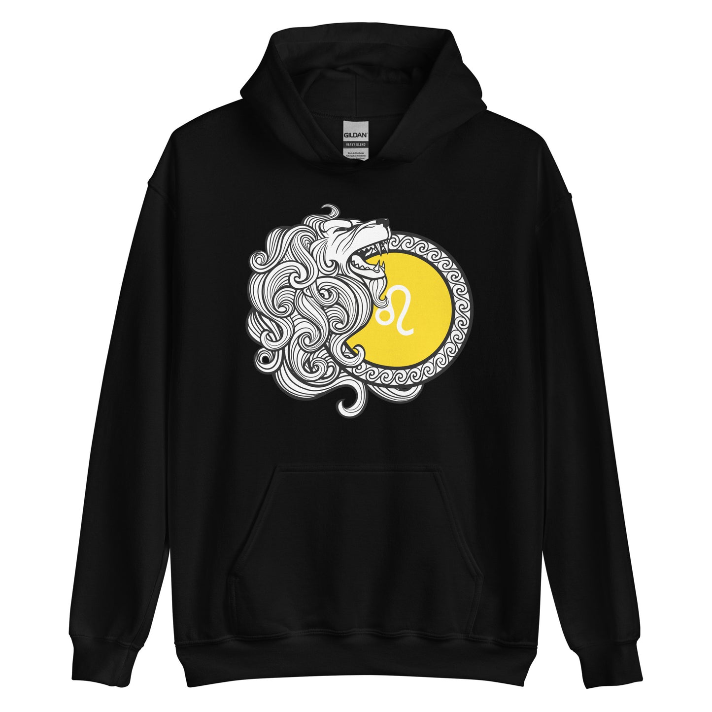 Sudadera con capucha unisex Leo Zodiac Sign
