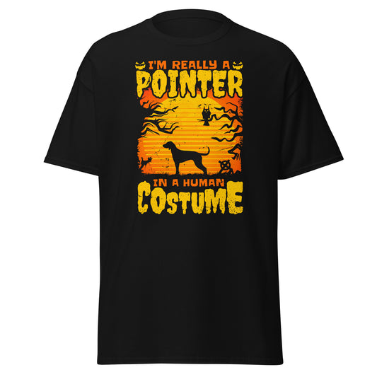 Soy realmente un POINTER en un disfraz humano, camiseta de estilo suave de Halloween