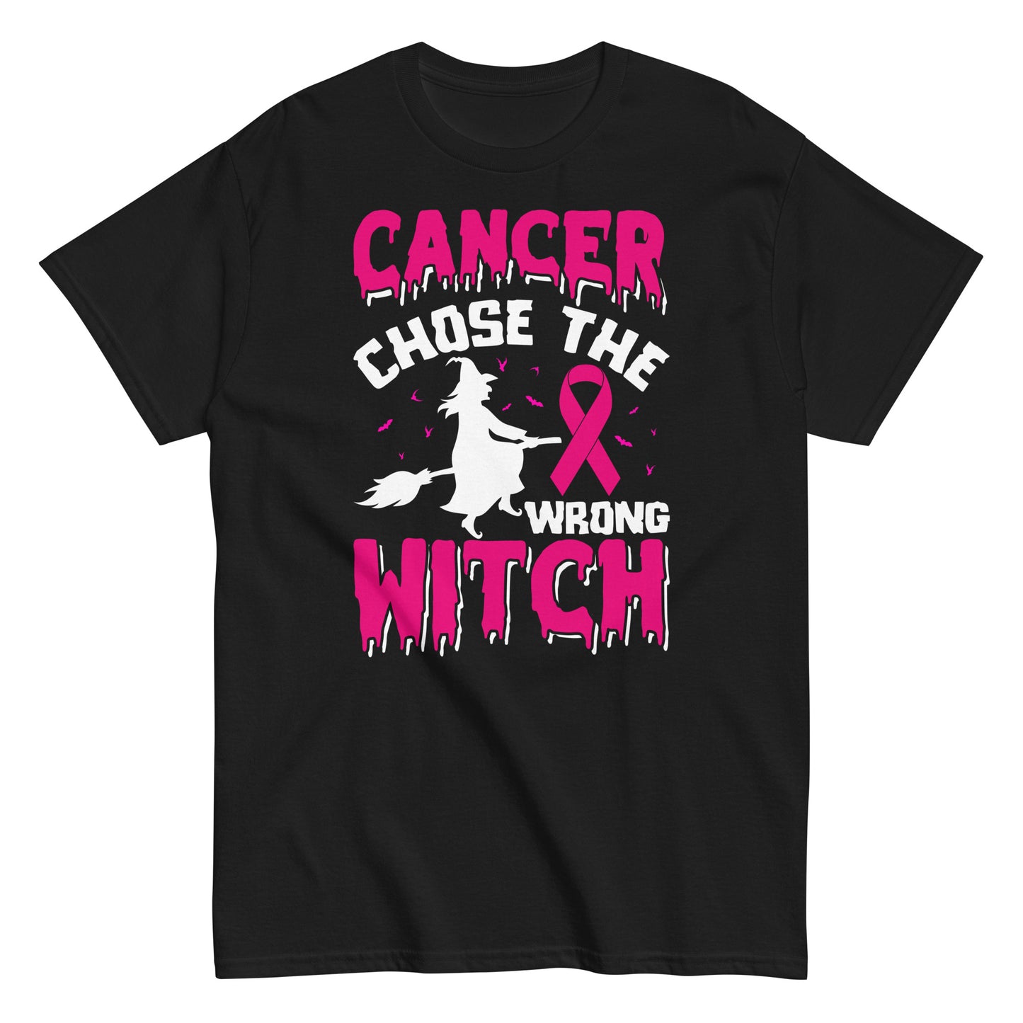 Cancer Chose The Wrong Witch: Halloween Soft Tee