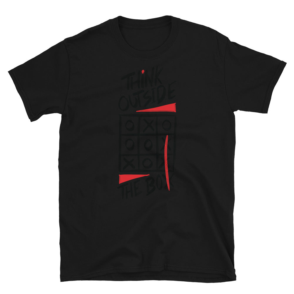 Piense fuera de la caja Fit Camiseta unisex Softstyle