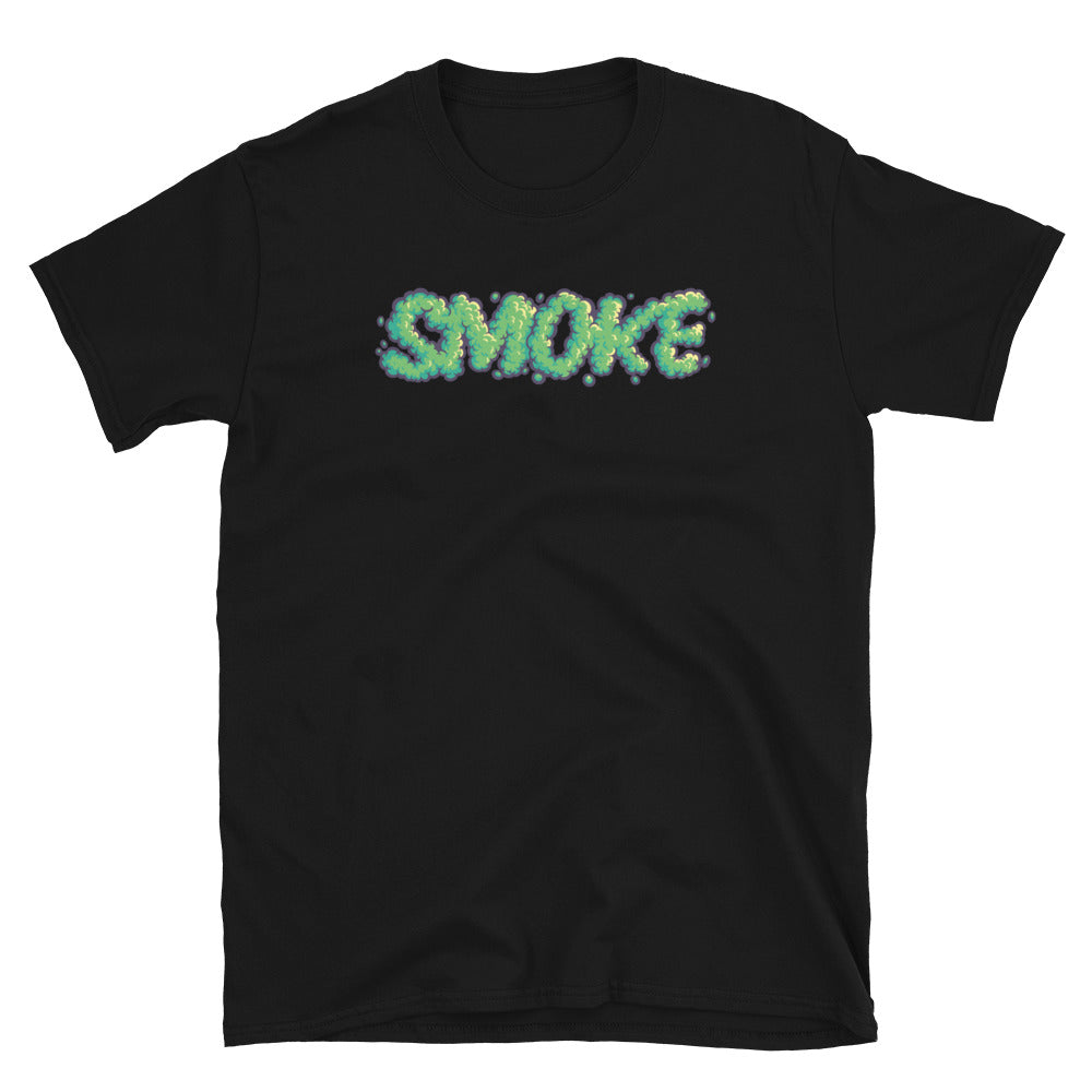 SmokeText Vape Effect Style Fit Camiseta unisex de estilo suave