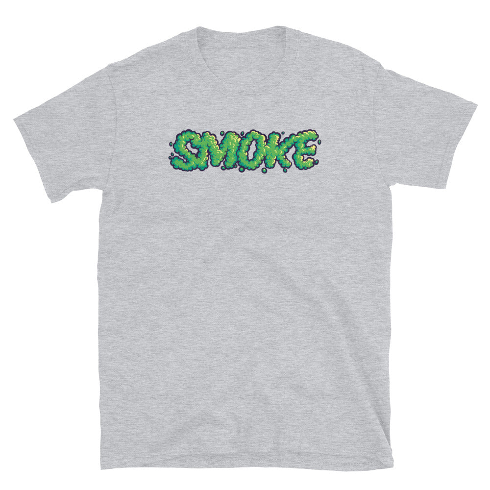 SmokeText Vape Effect Style Fit Camiseta unisex de estilo suave