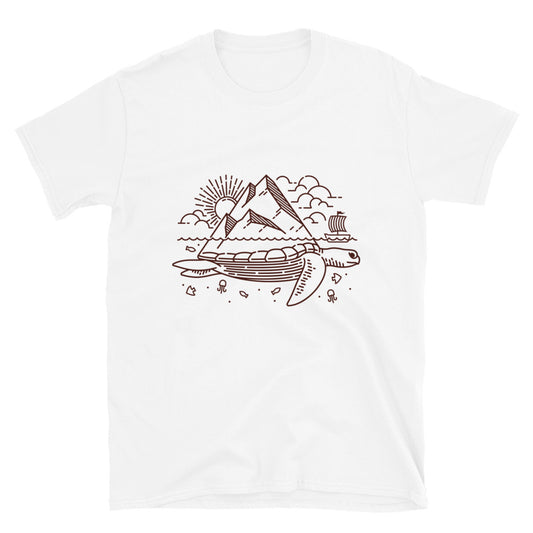 Turtle island Fit Unisex Softstyle T-Shirt