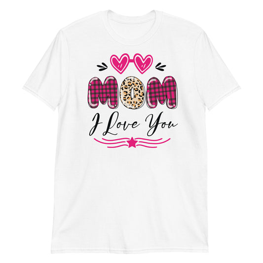Mamá te amo Fit Unisex Softstyle camiseta