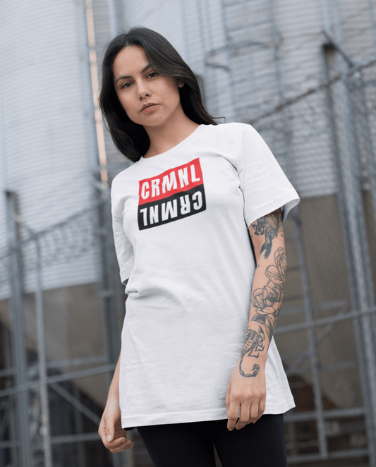 Criminal T-Shirt mit CRMNL-Logo