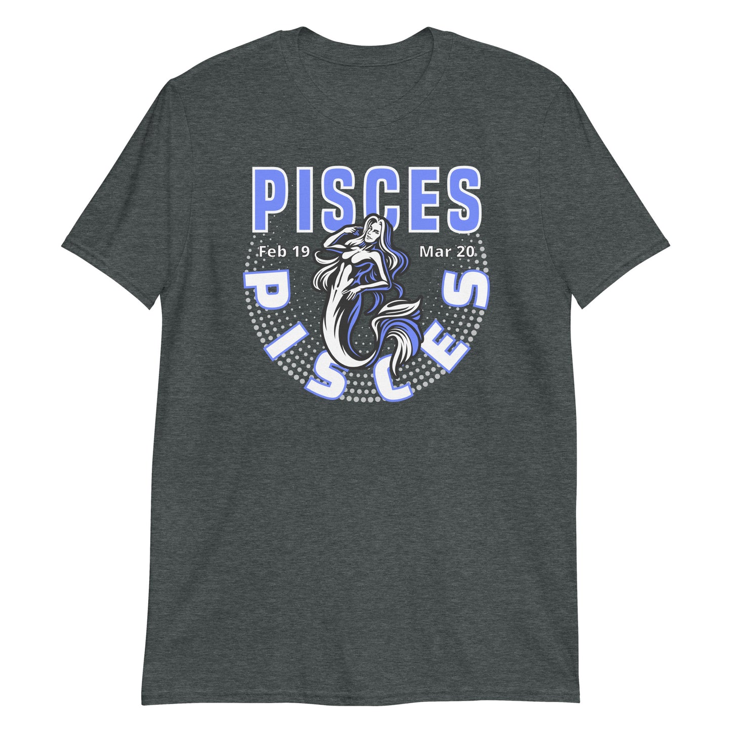 Camiseta unisex de manga corta Piscis