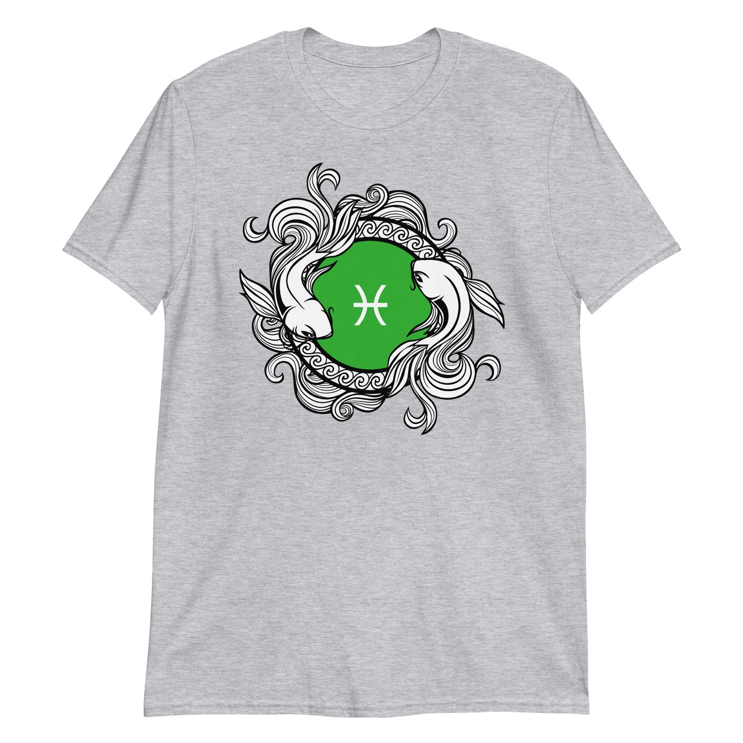 Camiseta unisex de manga corta Piscis