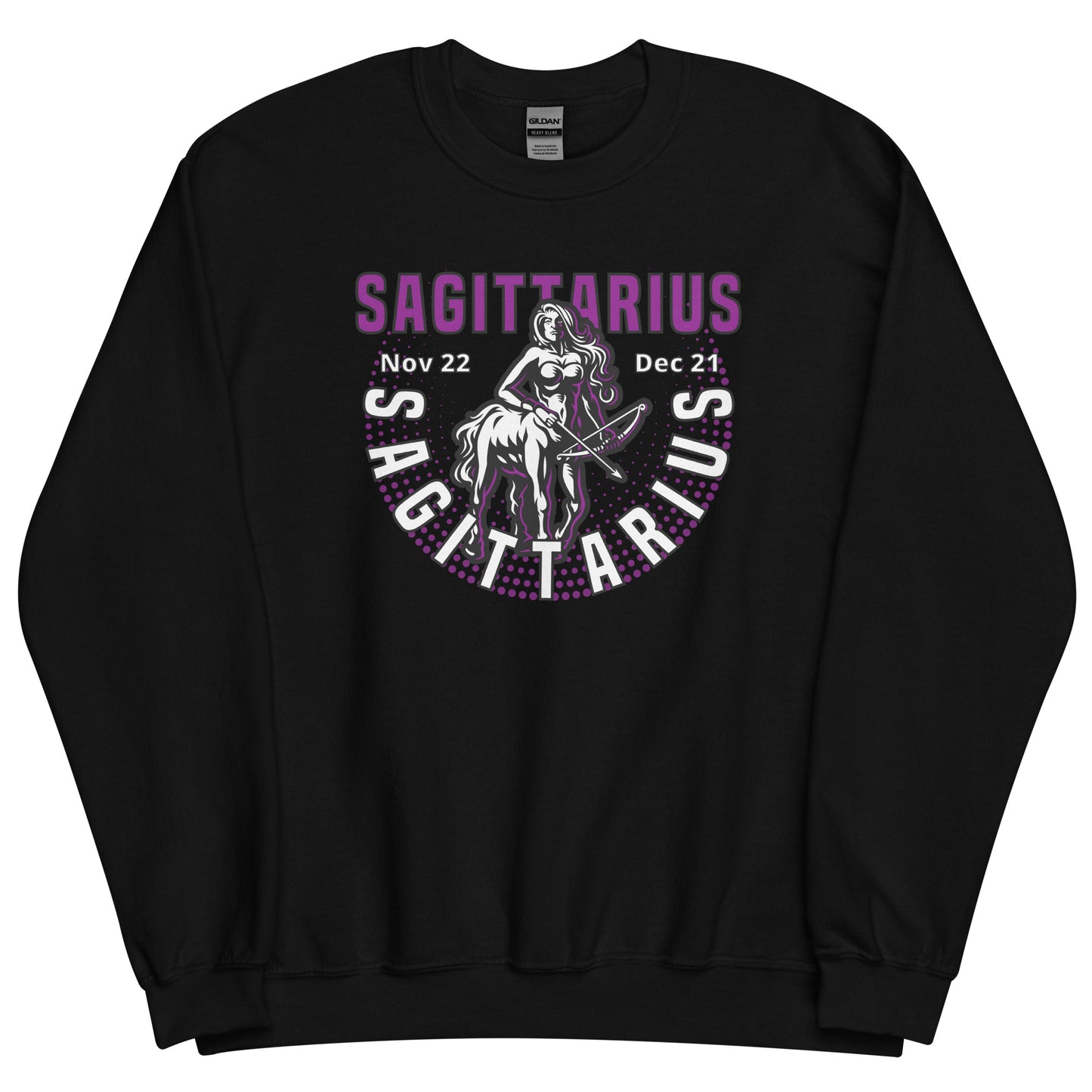Sudadera unisex con signo del zodiaco Sagitario