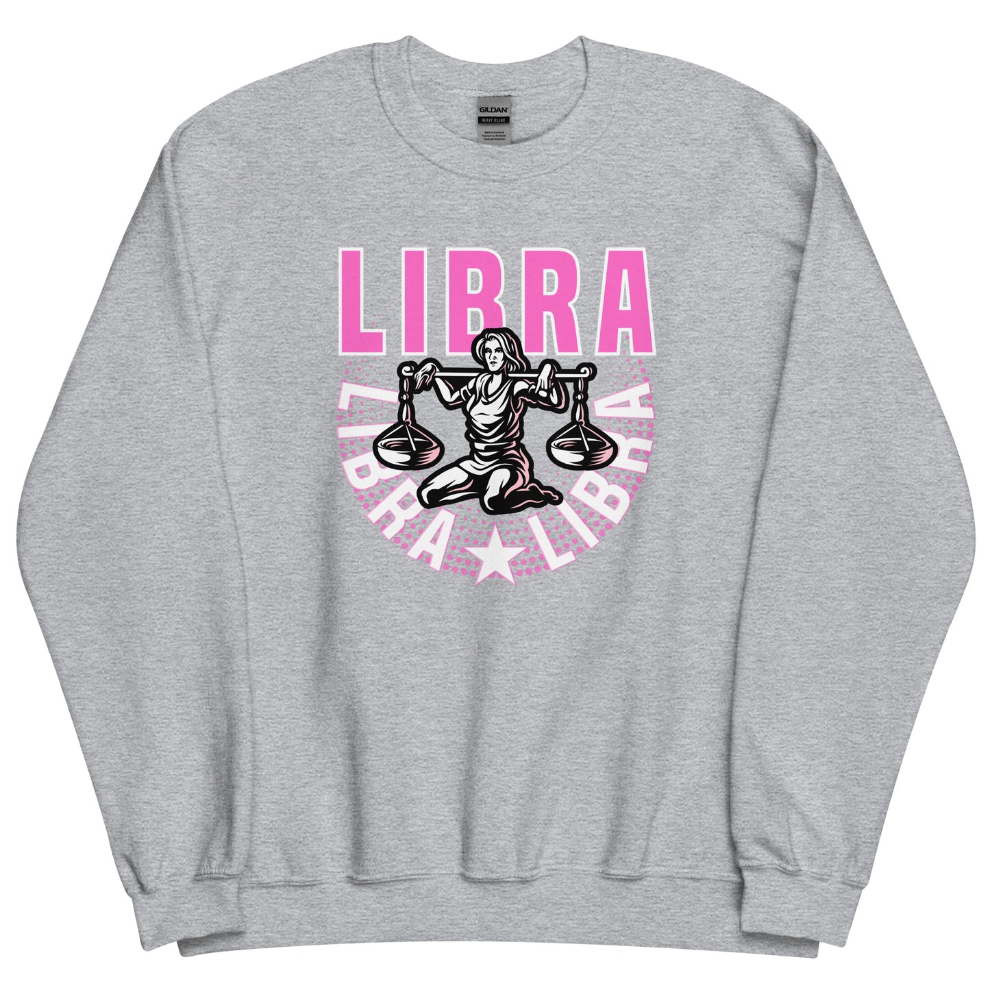 Sudadera unisex con signo del zodiaco Libra