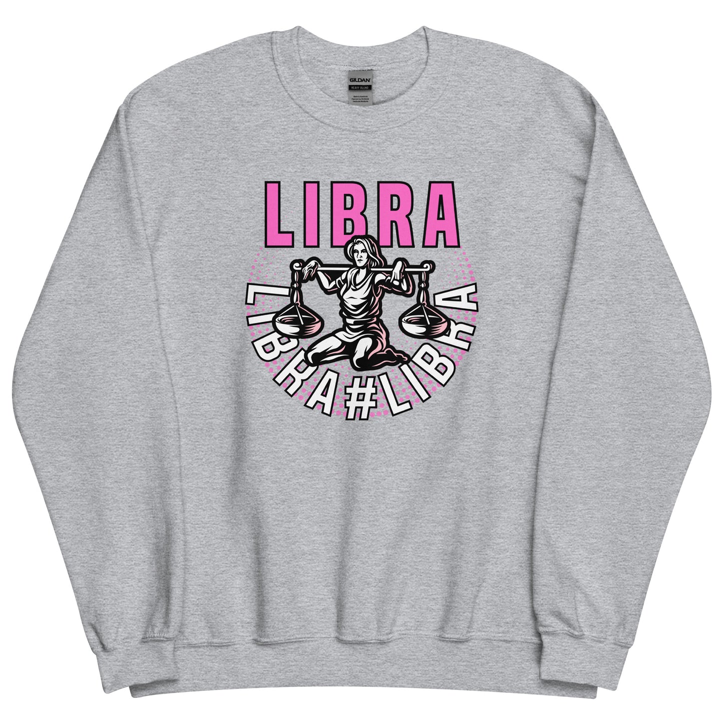 Sudadera unisex con signo del zodiaco Libra