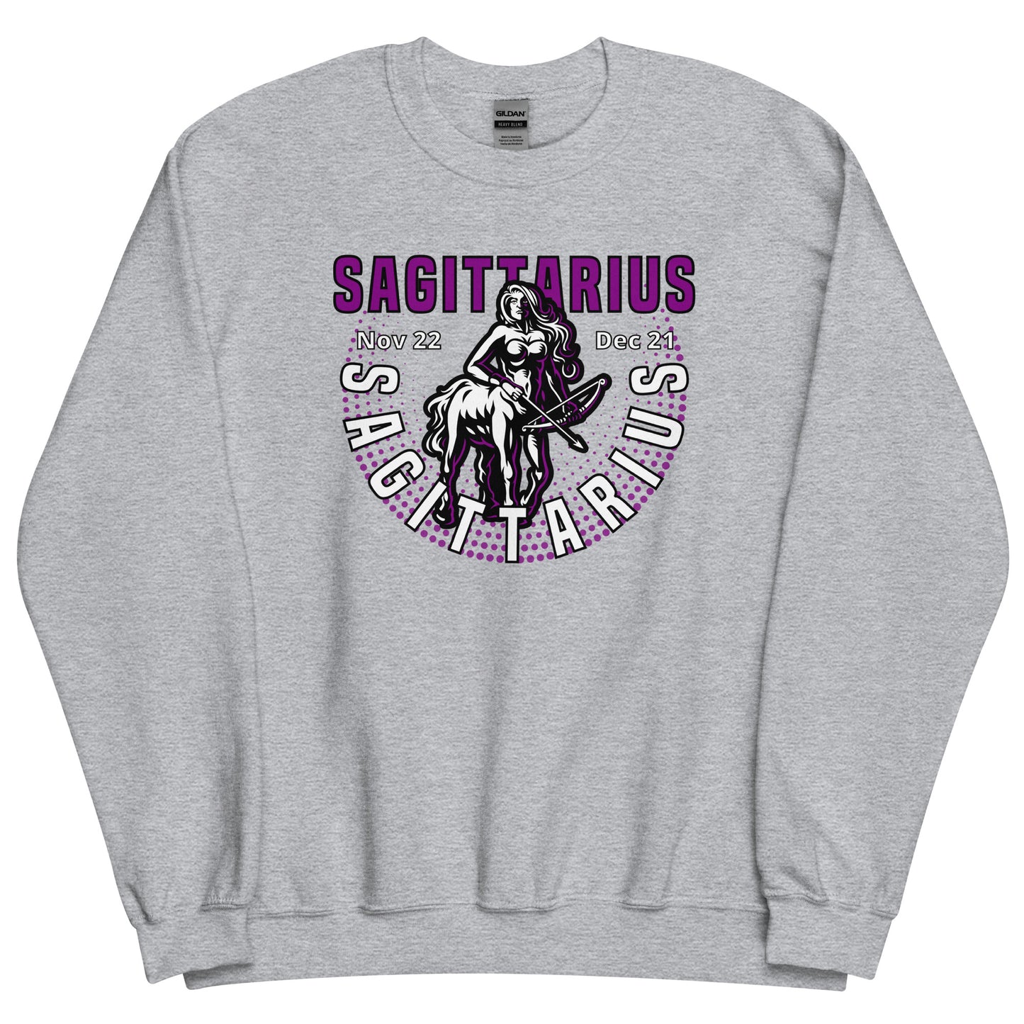 Sudadera unisex con signo del zodiaco Sagitario