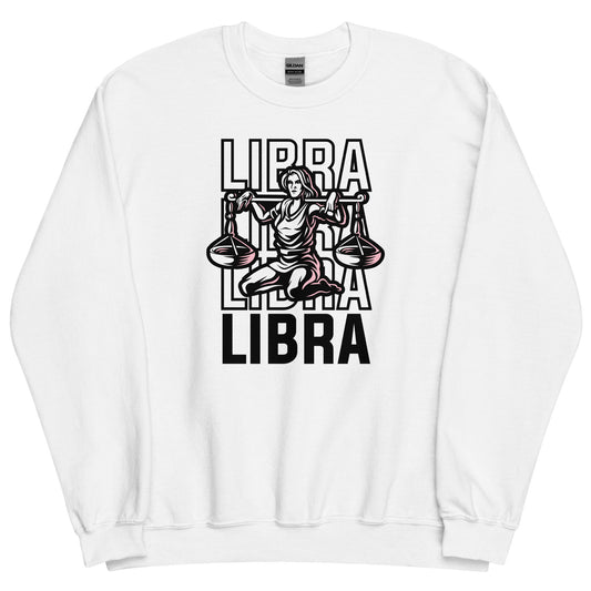 Sudadera unisex con signo del zodiaco Libra