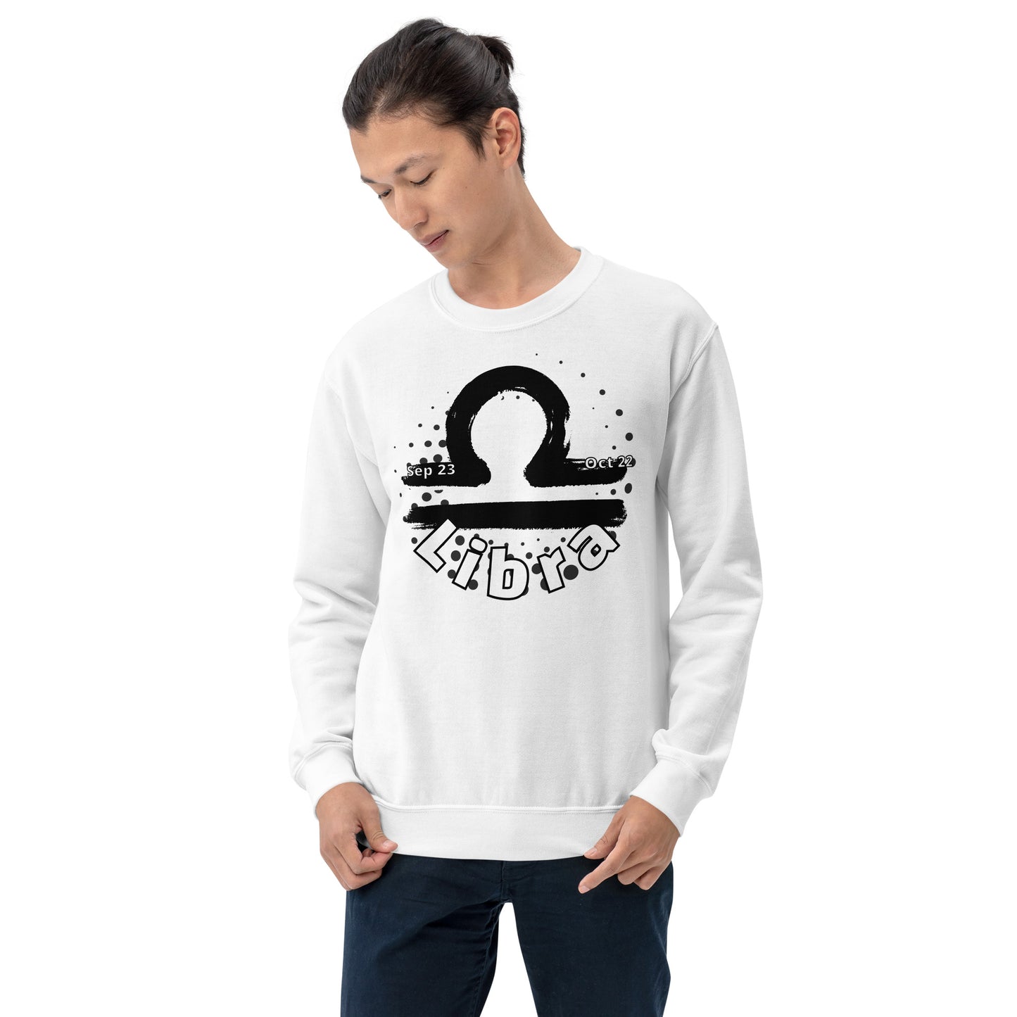Sudadera unisex con signo del zodiaco Libra