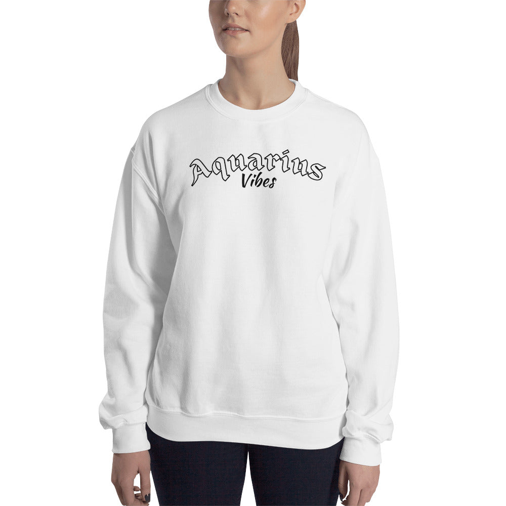Acuario Vibes ♒️ Zodíaco, Sudadera Unisex