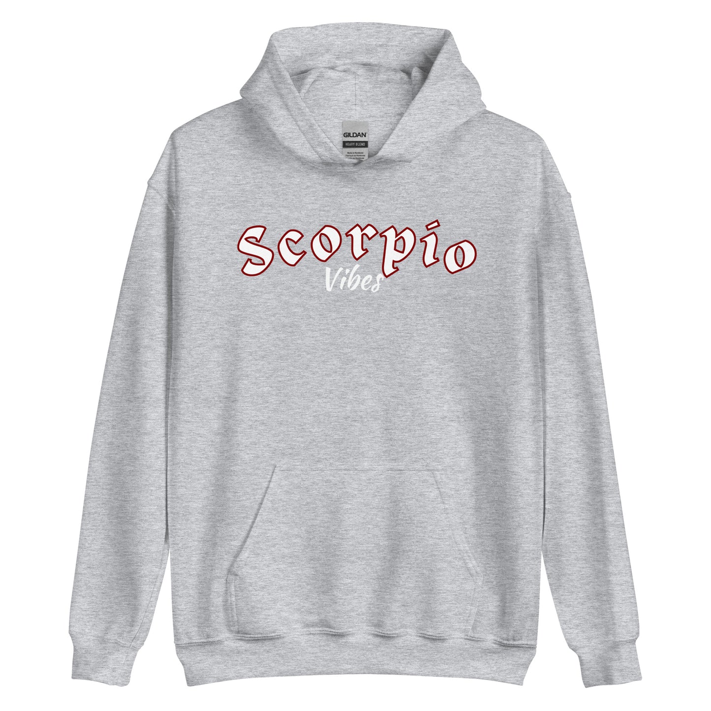 Sudadera con capucha unisex Signo del Zodíaco Escorpio