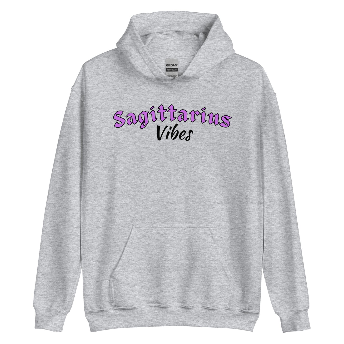Sudadera con capucha unisex del signo del zodíaco de Sagitario
